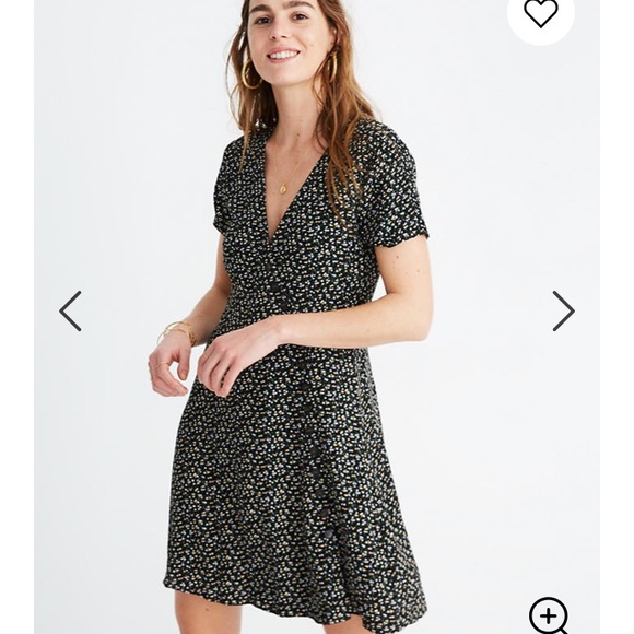 Madewell Dresses & Skirts - Madewell button wrap dress playground posies 6